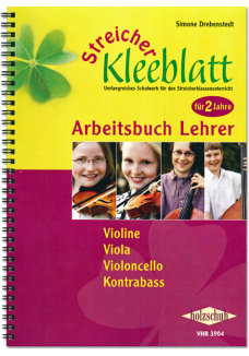 Streicher-Kleeblatt, Arbeitsbuch für Lehrer